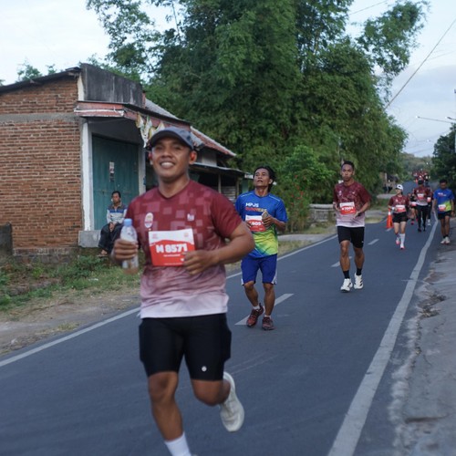 Race photo from KEDIRI HALF MARATHON 2026