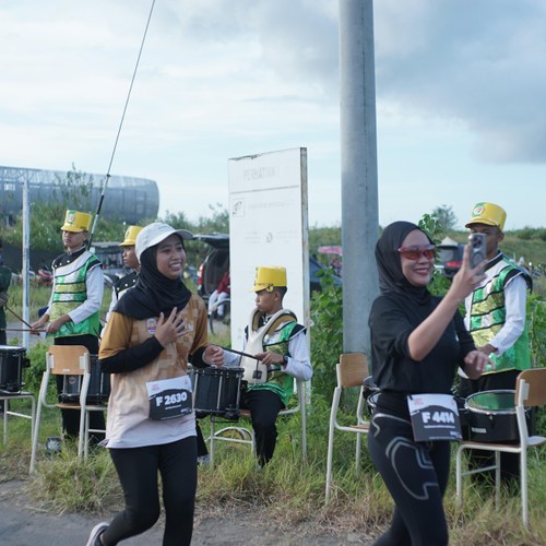 Race photo from KEDIRI HALF MARATHON 2026