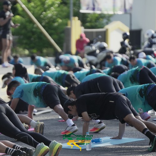 Race photo from VIBES AND STRENGTH CAMP ABR 2025