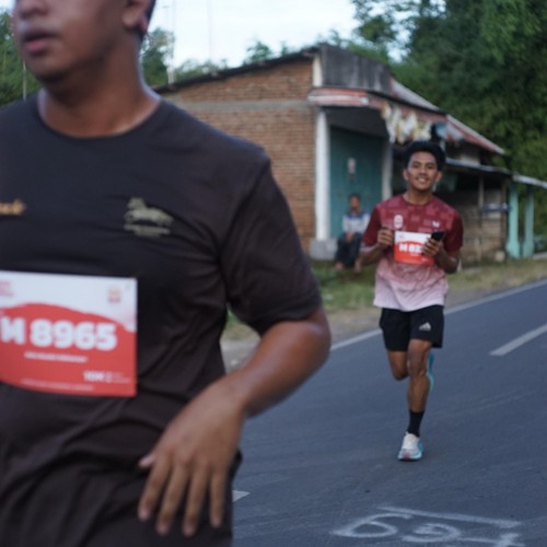 Race photo from KEDIRI HALF MARATHON 2026