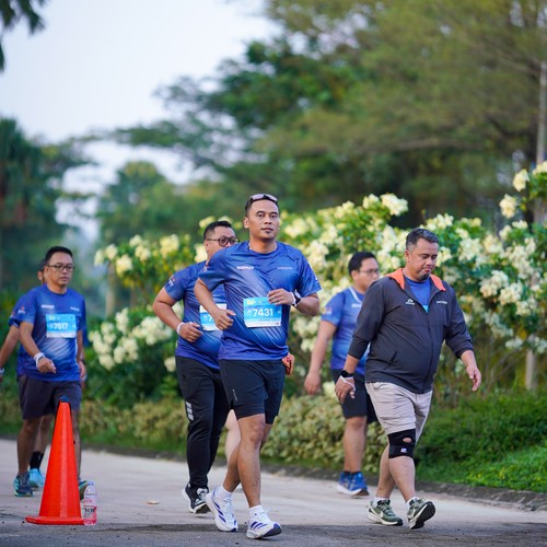 Race photo from BOGORUN 2026
