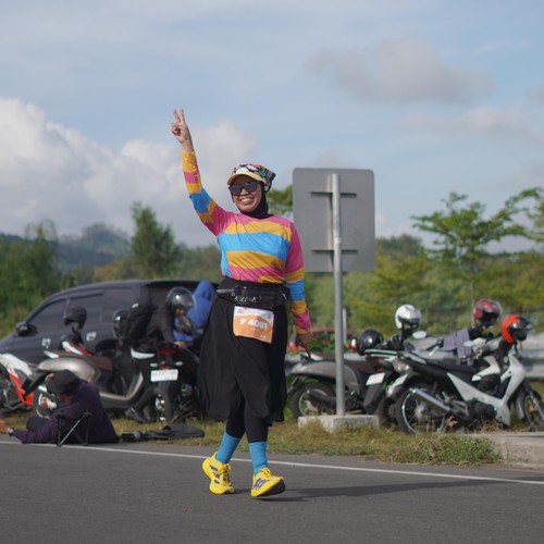 Race photo from KEDIRI HALF MARATHON 2026