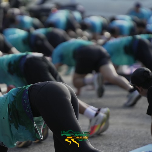 Race photo from VIBES AND STRENGTH CAMP ABR 2025