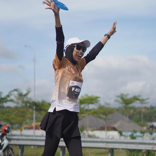 Race photo from KEDIRI HALF MARATHON 2026