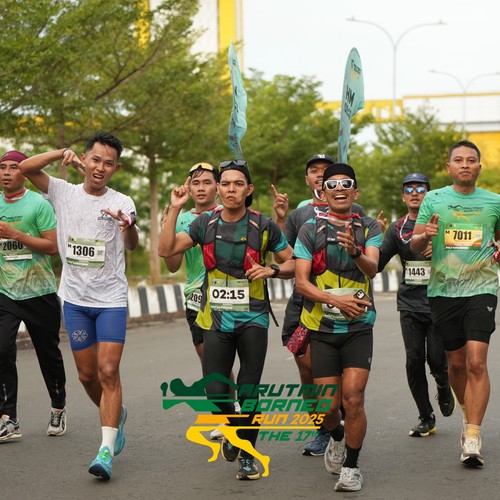 Race photo from ARUTMIN BORNEO RUN 2025