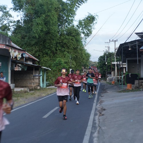 Race photo from KEDIRI HALF MARATHON 2026