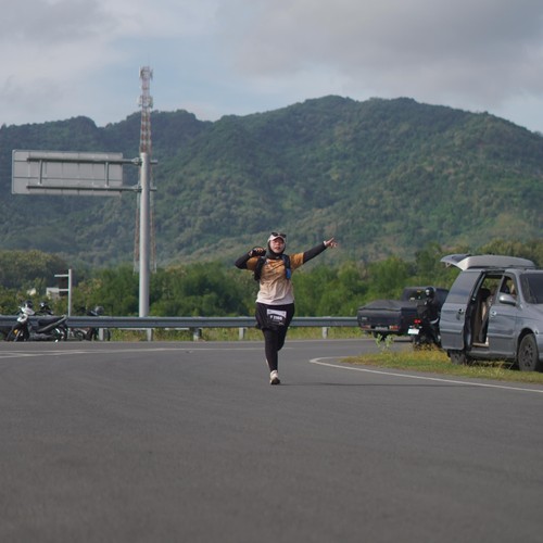 Race photo from KEDIRI HALF MARATHON 2026