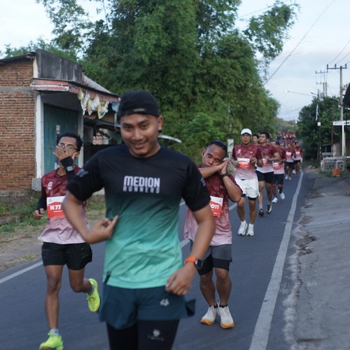 Race photo from KEDIRI HALF MARATHON 2026