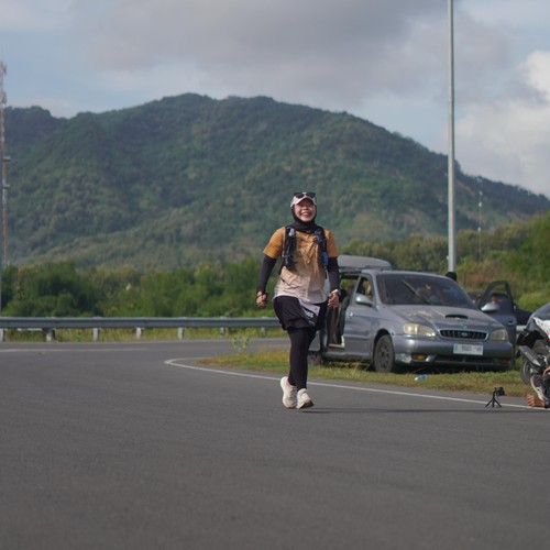 Race photo from KEDIRI HALF MARATHON 2026