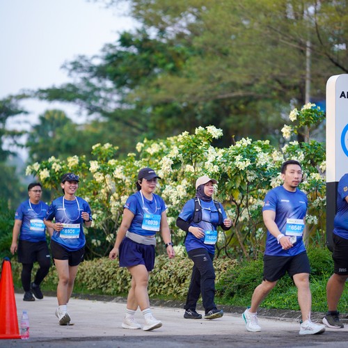 Race photo from BOGORUN 2026