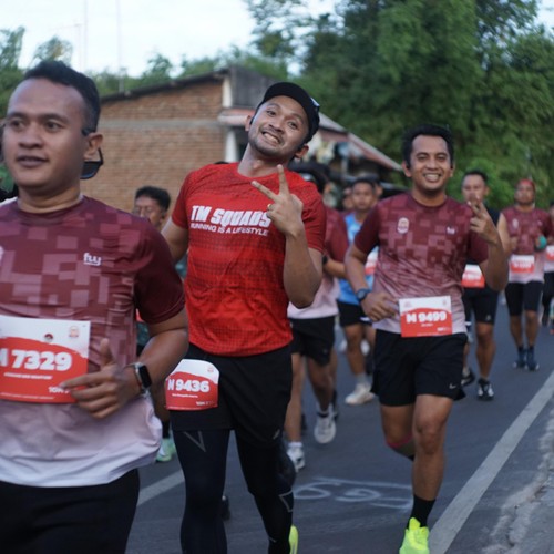Race photo from KEDIRI HALF MARATHON 2026