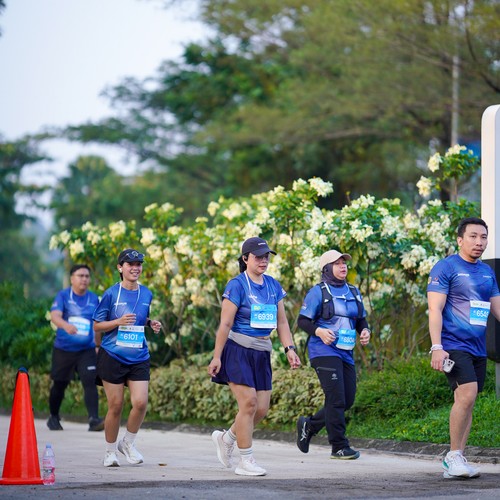 Race photo from BOGORUN 2026