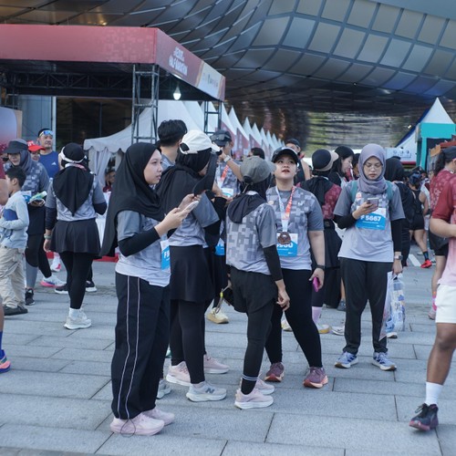 Race photo from KEDIRI HALF MARATHON 2026