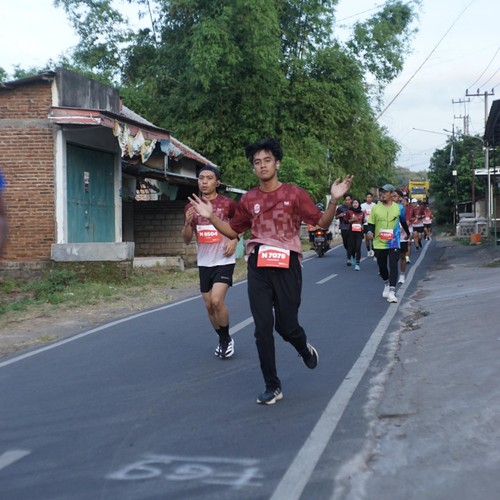 Race photo from KEDIRI HALF MARATHON 2026