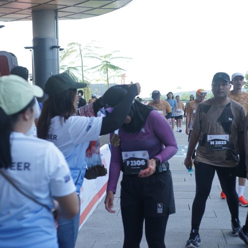 Race photo from KEDIRI HALF MARATHON 2026