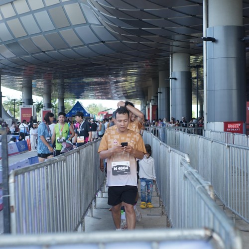 Race photo from KEDIRI HALF MARATHON 2026