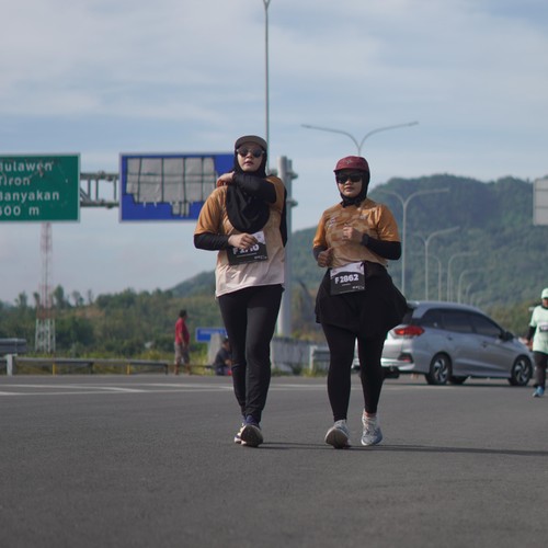 Race photo from KEDIRI HALF MARATHON 2026