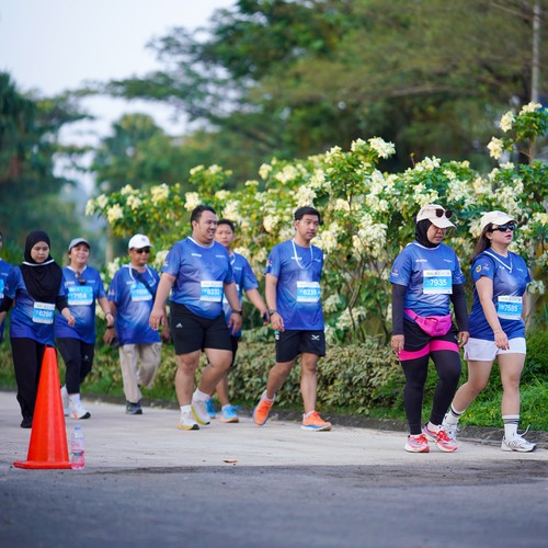 Race photo from BOGORUN 2026