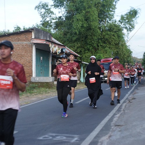 Race photo from KEDIRI HALF MARATHON 2026