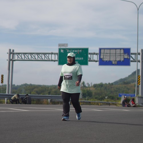 Race photo from KEDIRI HALF MARATHON 2026
