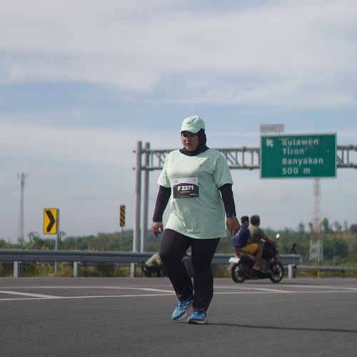Race photo from KEDIRI HALF MARATHON 2026