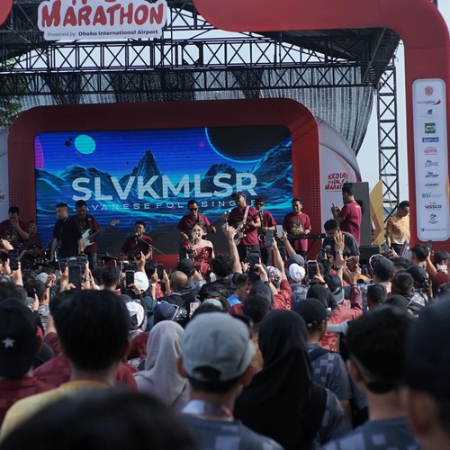 Race photo from KEDIRI HALF MARATHON 2026