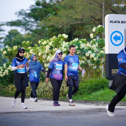 Race photo from BOGORUN 2026