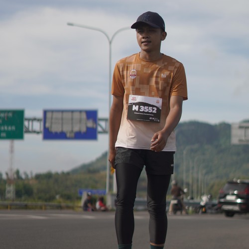 Race photo from KEDIRI HALF MARATHON 2026