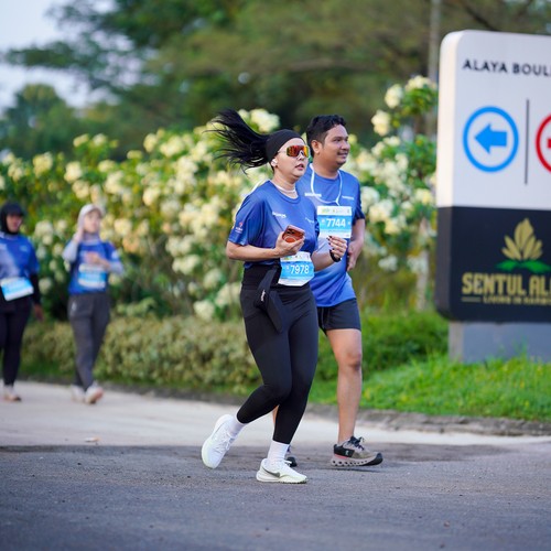 Race photo from BOGORUN 2026