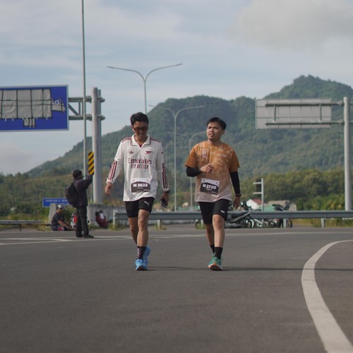Race photo from KEDIRI HALF MARATHON 2026