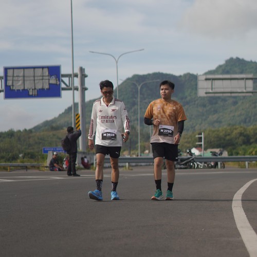 Race photo from KEDIRI HALF MARATHON 2026