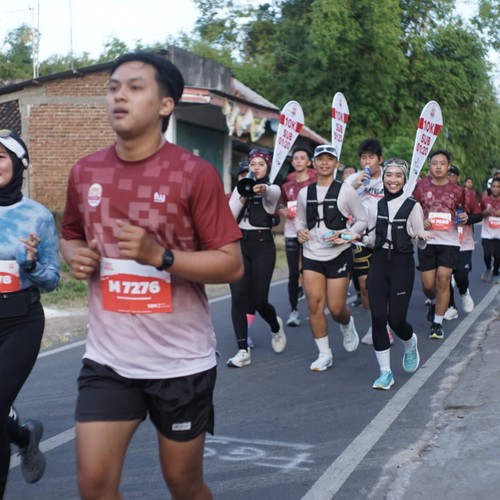 Race photo from KEDIRI HALF MARATHON 2026