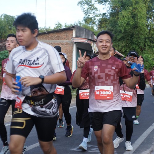 Race photo from KEDIRI HALF MARATHON 2026