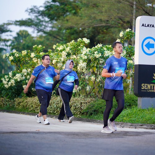 Race photo from BOGORUN 2026