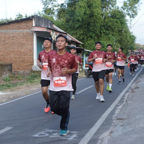 Race photo from KEDIRI HALF MARATHON 2026