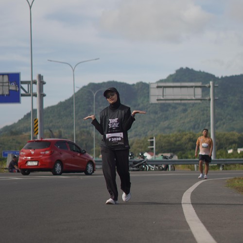 Race photo from KEDIRI HALF MARATHON 2026