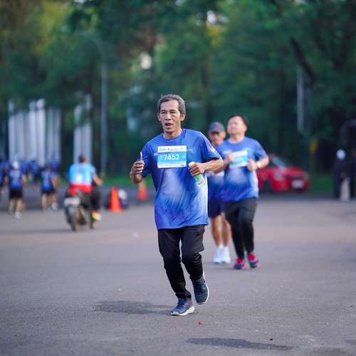 Race photo from BOGORUN 2026