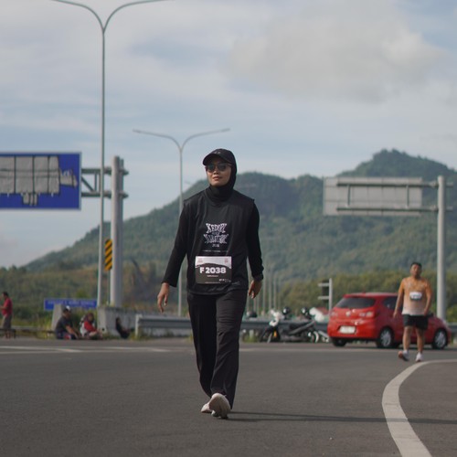 Race photo from KEDIRI HALF MARATHON 2026