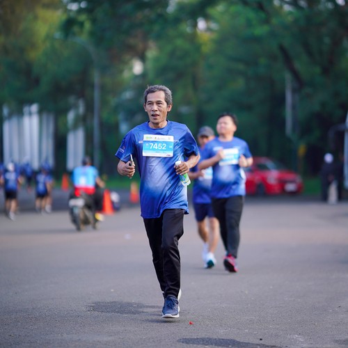 Race photo from BOGORUN 2026