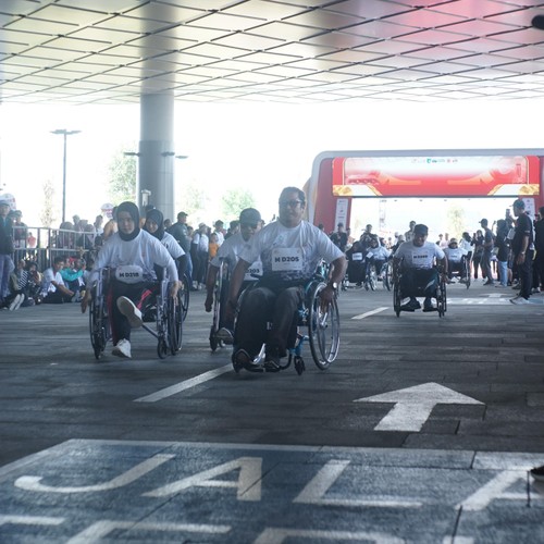 Race photo from KEDIRI HALF MARATHON 2026