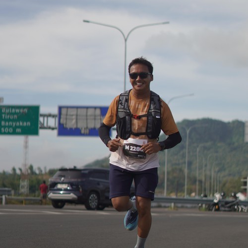 Race photo from KEDIRI HALF MARATHON 2026