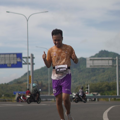 Race photo from KEDIRI HALF MARATHON 2026