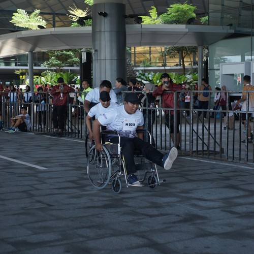 Race photo from KEDIRI HALF MARATHON 2026