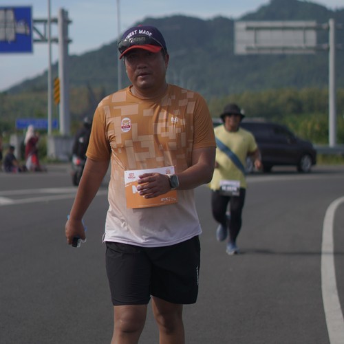 Race photo from KEDIRI HALF MARATHON 2026
