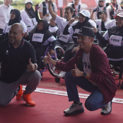 Race photo from KEDIRI HALF MARATHON 2026