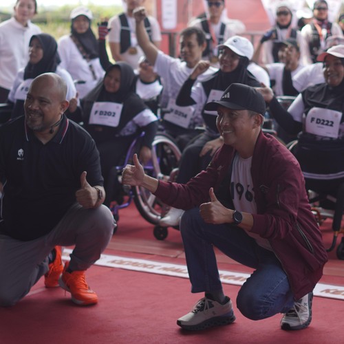 Race photo from KEDIRI HALF MARATHON 2026