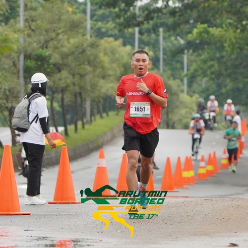 Race photo from ARUTMIN BORNEO RUN 2025