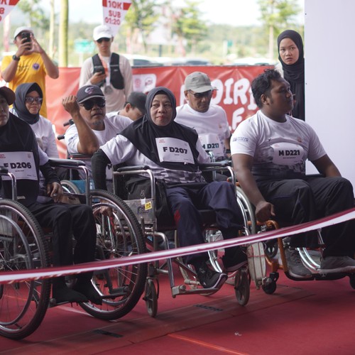 Race photo from KEDIRI HALF MARATHON 2026
