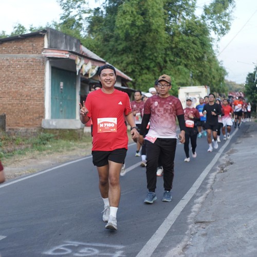 Race photo from KEDIRI HALF MARATHON 2026