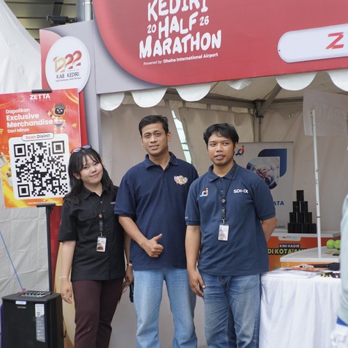 Race photo from KEDIRI HALF MARATHON 2026
